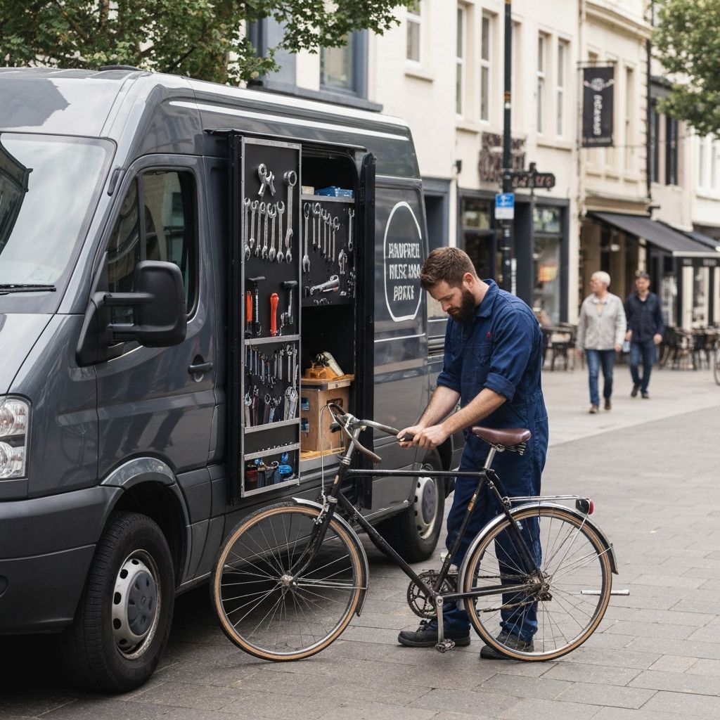 방문 출장 자전거 수리 서비스