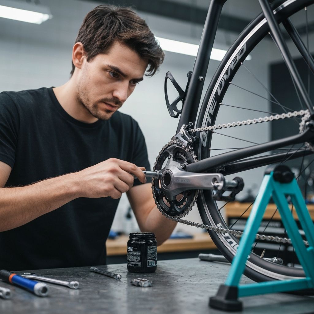 자전거 체인 및 변속기 정비